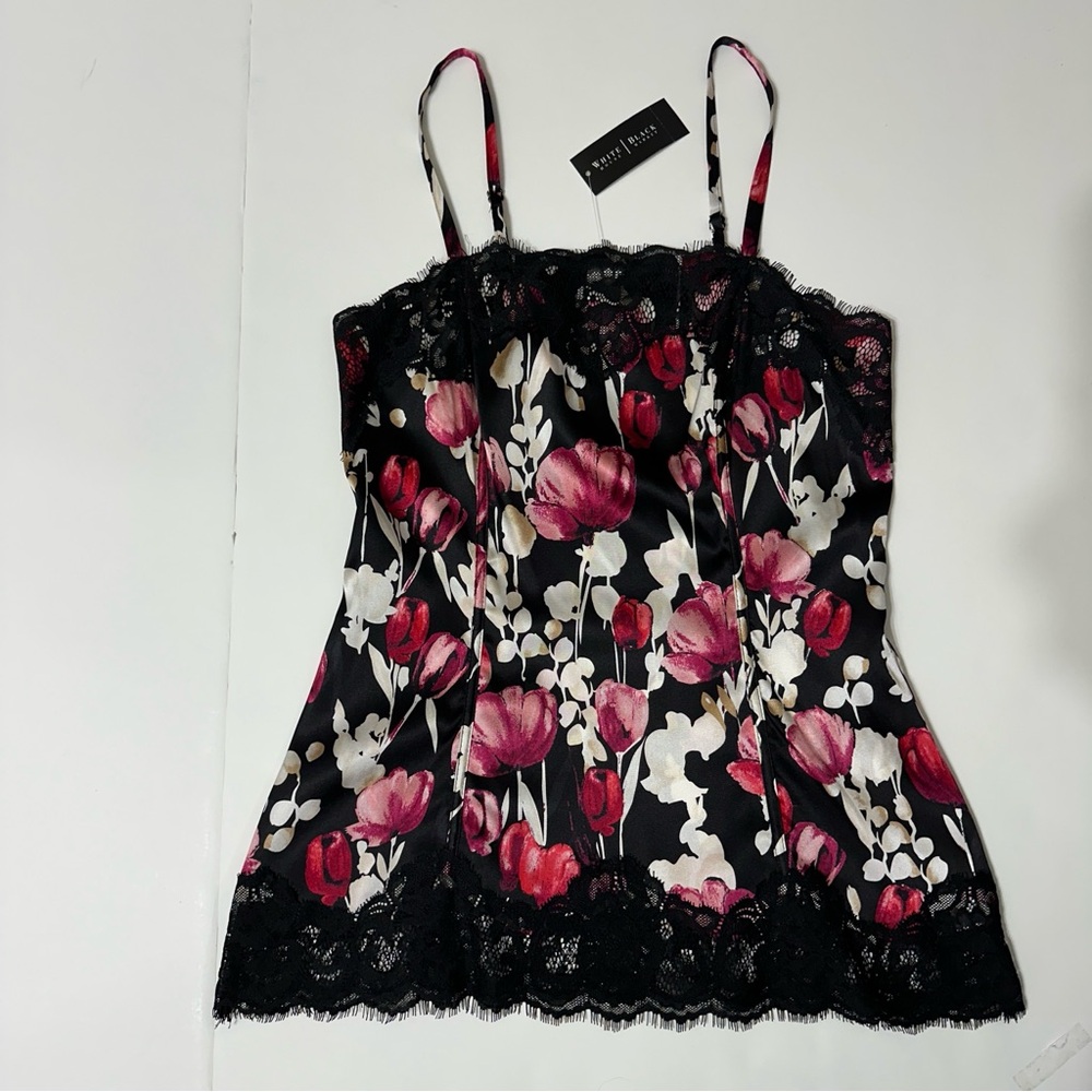 WHBM NWT SILK STRETCH CAMISOLE